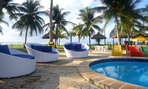 Bitingui Praia Hotel em Japaratinga, Alagoas - piscina - 02