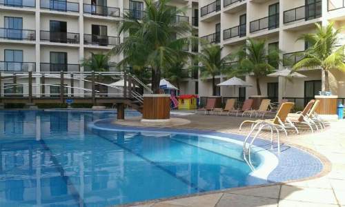 Mareiro Hotel à beira mar da Praia do Meireles - Fortaleza piscina para quartos