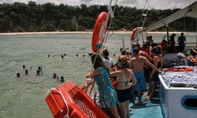 Passeio de Barco - Baia dos Golfinhos - Praia da Pipa