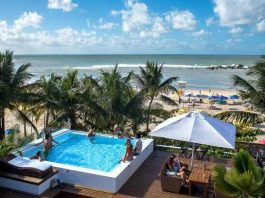 Day Use no Sambass Lounge Beach Café Hotel & Restaurante, Beach club na Segunda Praia – Ilha de Tinharé, Bahia